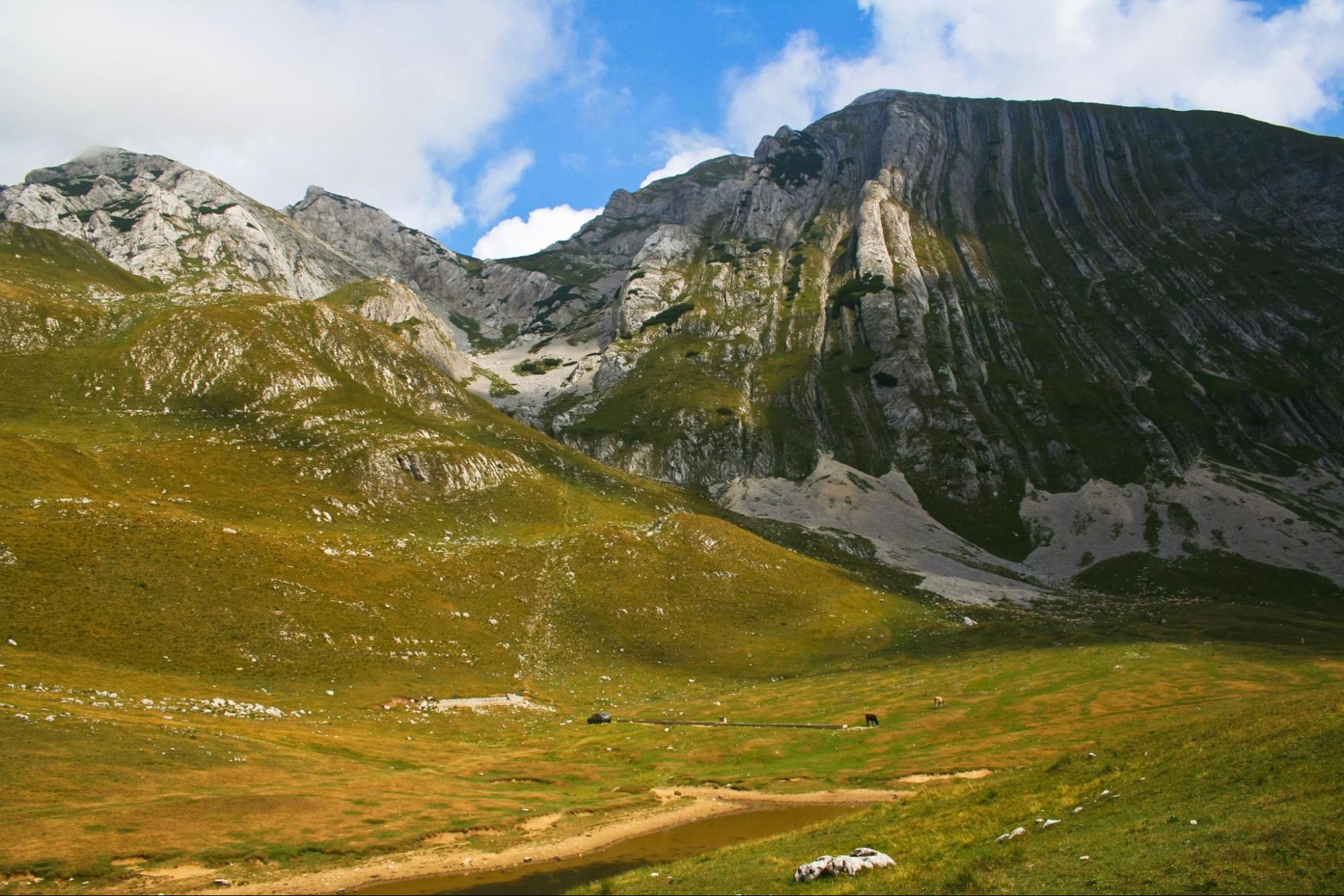 National park Durmitor in Montenegro