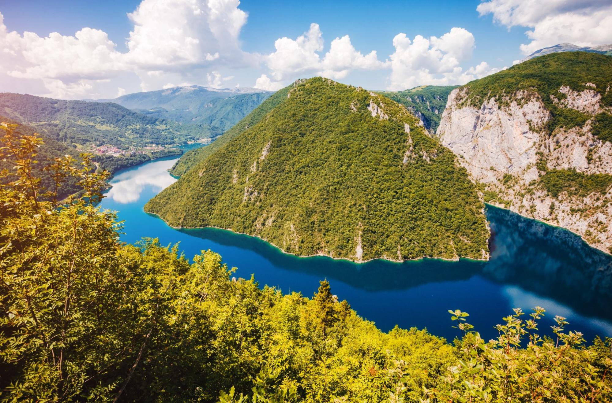 National park Durmitor, Pluzine town, Montenegro